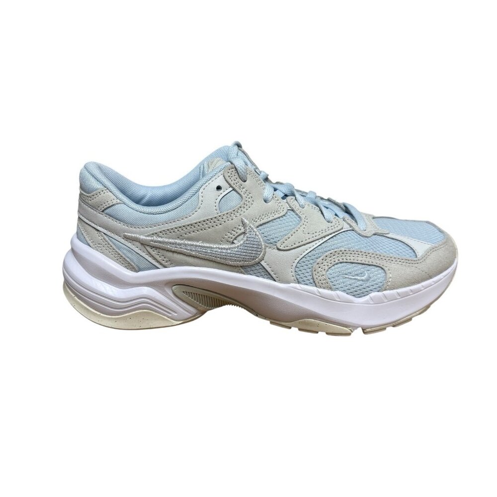 NIKE AL8 BLUE TINT PLATINUM TINT FJ3794-401 WOMENS 9 LOGO CASUAL ATHLETIC NEW